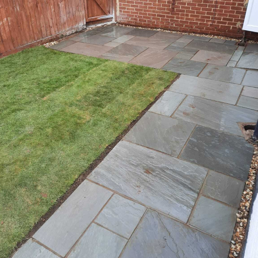Path, patio and slab laying service